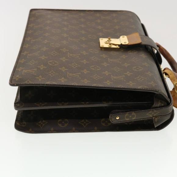 LOUIS VUITTON Monogram Serviette Fermoir Business Bag M53305 LV Auth rd4785 - Picture 3 of 16